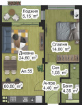 Продава 2-СТАЕН, град Пловдив, Младежки Хълм • 109414 € • 97808980 — Holmes.bg
