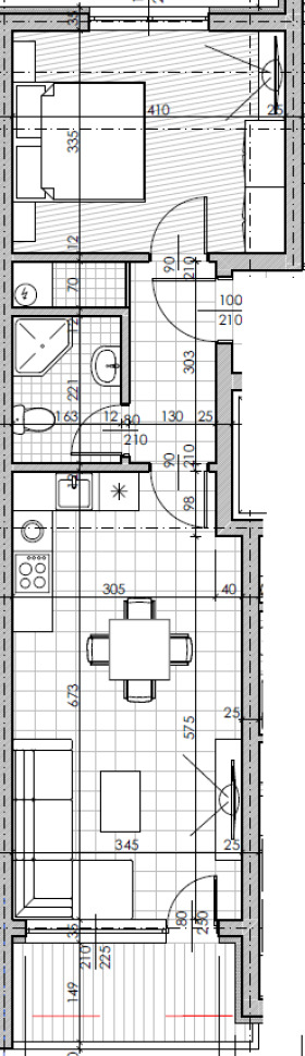 Продава 2-СТАЕН, гр. Шумен, Добруджански, снимка 2 - Апартаменти - 53634230