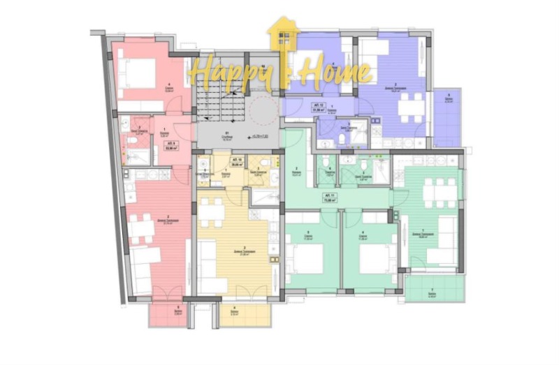 Продава 1-СТАЕН, к.к. Слънчев бряг, област Бургас, снимка 8 - Апартаменти - 52650340
