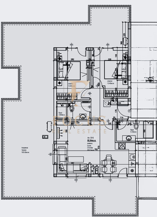 En venta  2 dormitorios Plovdiv , Jristo Smirnenski , 204 metros cuadrados | 19652617 - imagen [4]