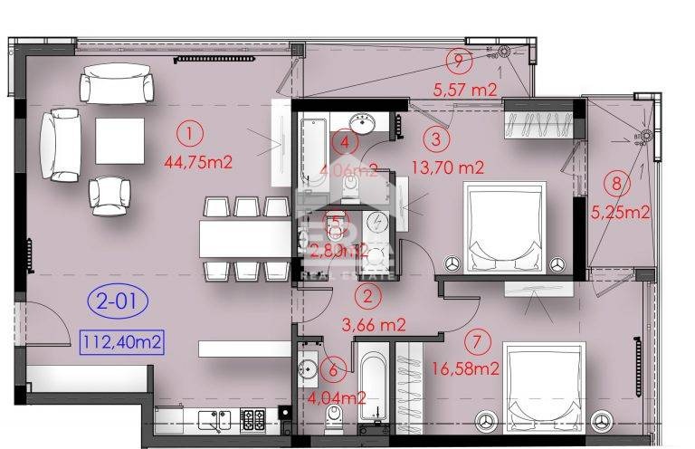 For Sale  2 bedroom Sofia , Vitosha , 126 sq.m | 81515851 - image [14]