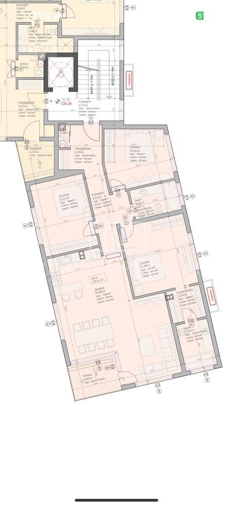 Продава 4-СТАЕН, гр. Варна, Бриз, снимка 3 - Апартаменти - 54687052