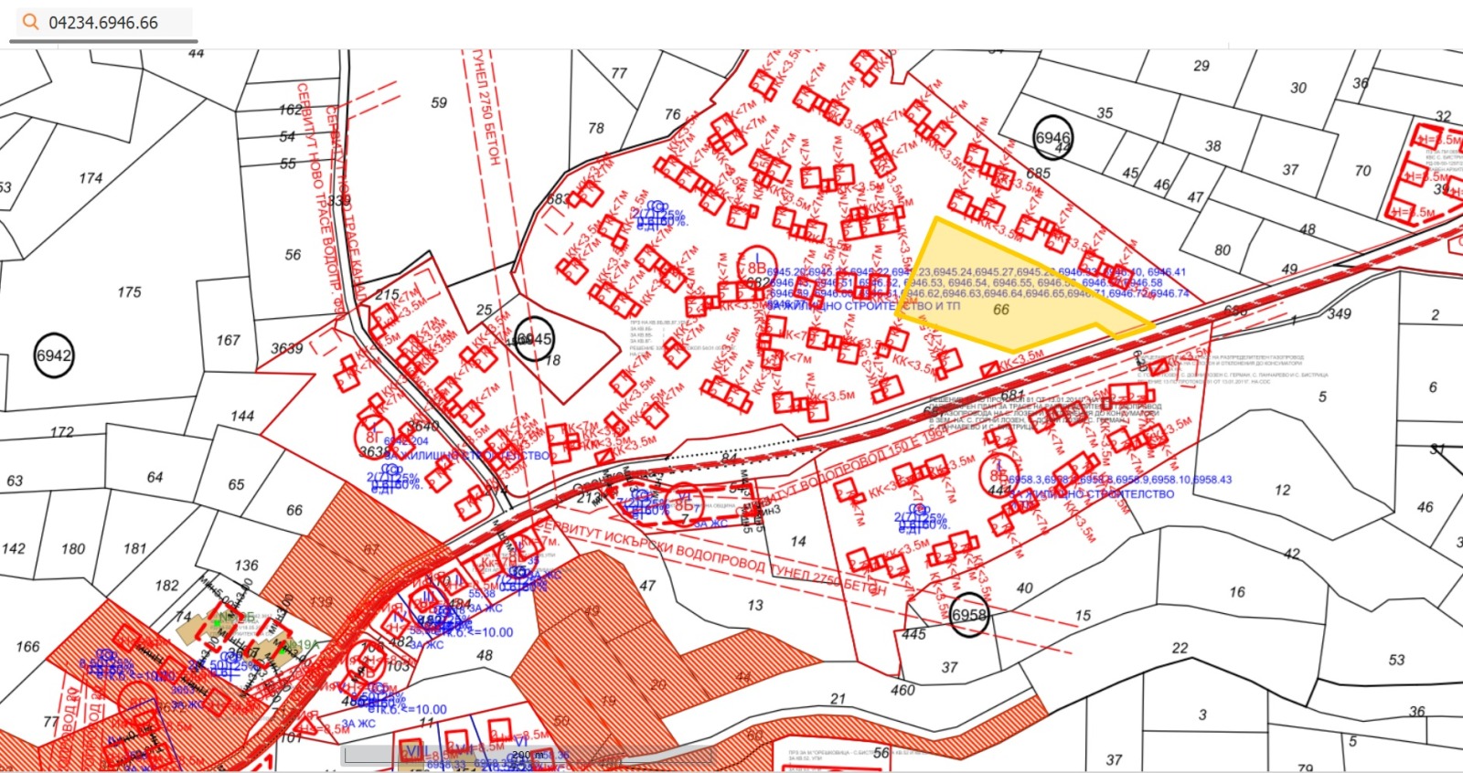 Продава ПАРЦЕЛ, гр. София, с. Бистрица, снимка 2 - Парцели - 53887246