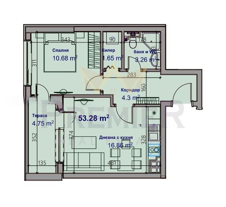Te koop  1 slaapkamer Varna , Mladost 1 , 64 m² | 29795935 - afbeelding [5]