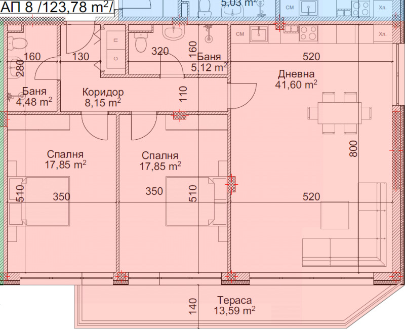 Продава  3-стаен град Благоевград , Струмско , 142 кв.м | 58893848 - изображение [4]