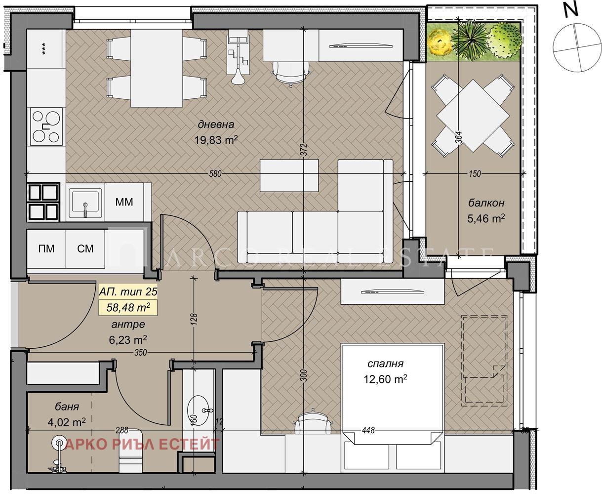 Продава 2-СТАЕН, гр. София, Левски Г, снимка 2 - Апартаменти - 53486423