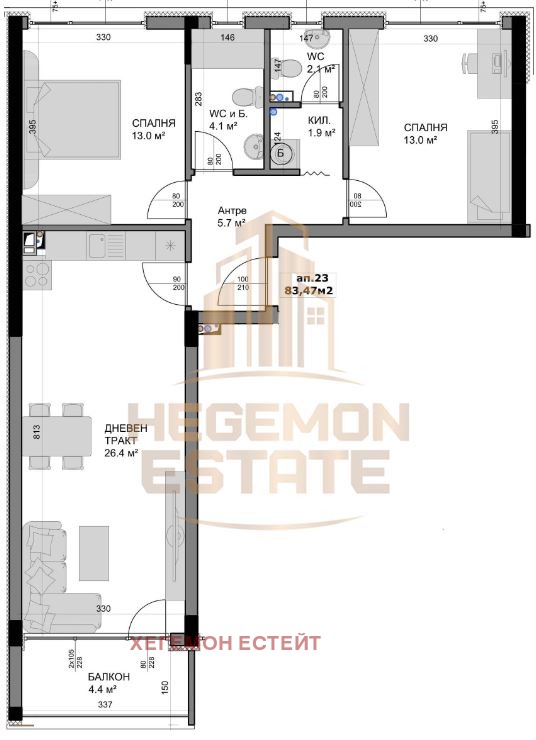 Продава  3-стаен град Варна , Владислав Варненчик 1 , 96 кв.м | 59789511