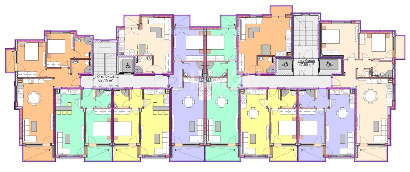 Продается  2 спальни Варна , Виница , 103 кв.м | 31067255 - изображение [3]