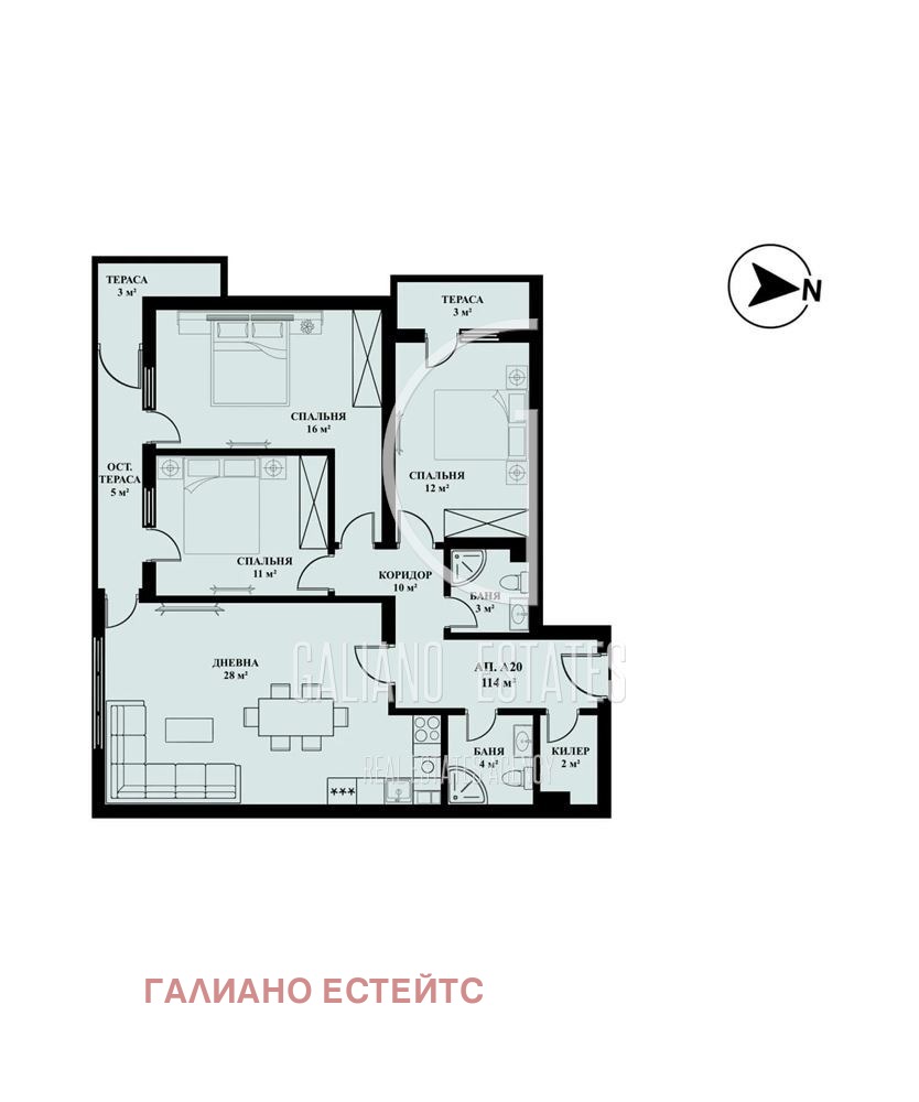 Продава 4-СТАЕН, гр. София, Люлин 5, снимка 2 - Апартаменти - 53815242