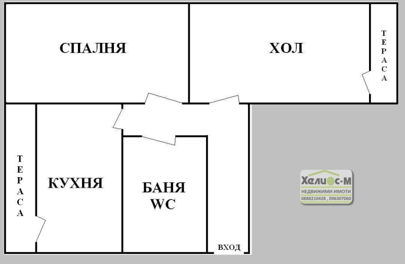 Продава 2-СТАЕН, гр. Монтана, Младост 2, снимка 17 - Aпартаменти - 48631891