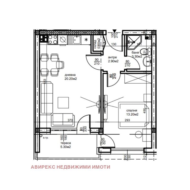 Продава  2-стаен град Пловдив , Беломорски , 60 кв.м | 99468039 - изображение [4]