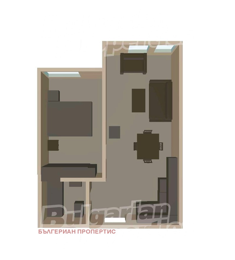 Till salu  1 sovrum region Blagoevgrad , Bansko , 57 kvm | 86125599 - bild [6]
