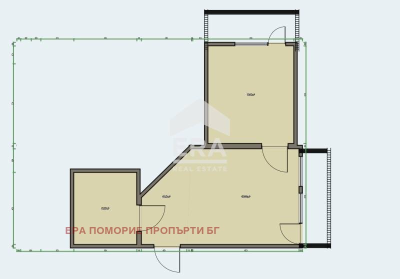 Til salg  1 soveværelse region Burgas , Pomorie , 55 kvm | 80865790