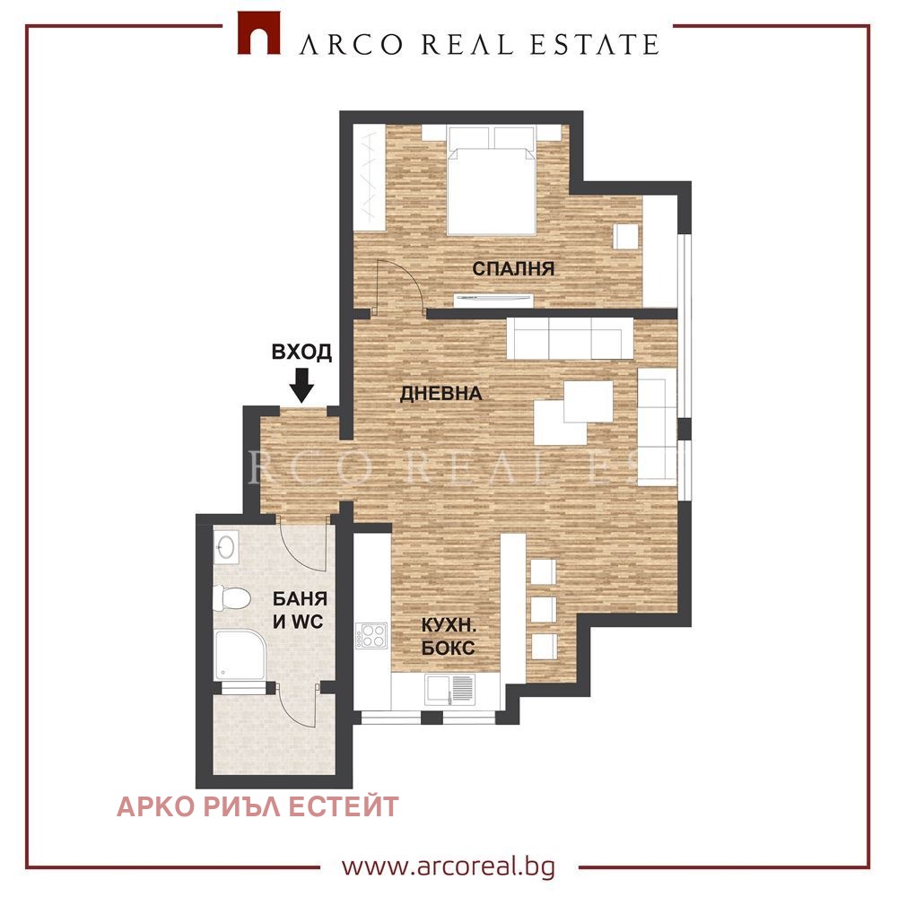 Продава 2-СТАЕН, гр. София, Сухата река, снимка 2 - Апартаменти - 55012955