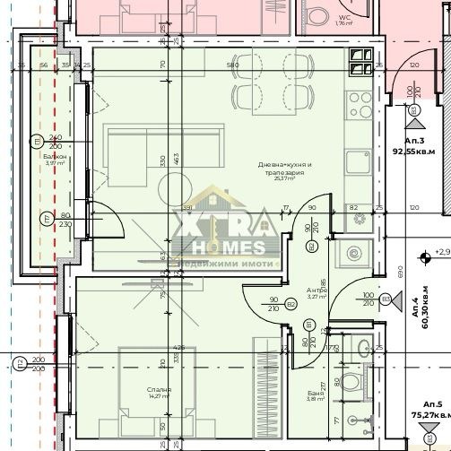 Продава 2-СТАЕН, гр. София, Симеоново, снимка 2 - Апартаменти - 54024388