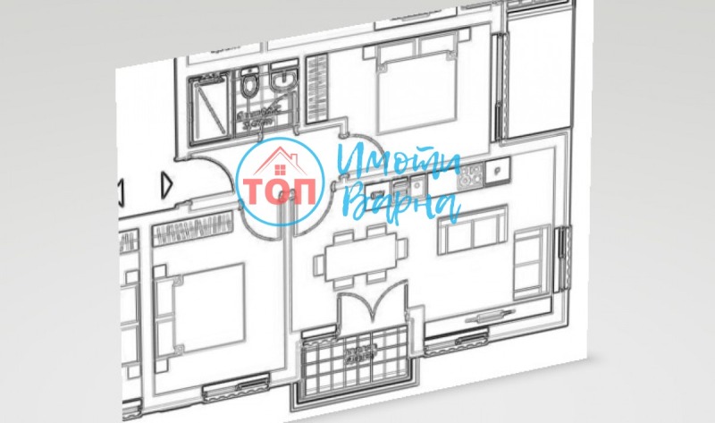 Продава  3-стаен град Варна , Център , 80 кв.м | 73580424 - изображение [2]