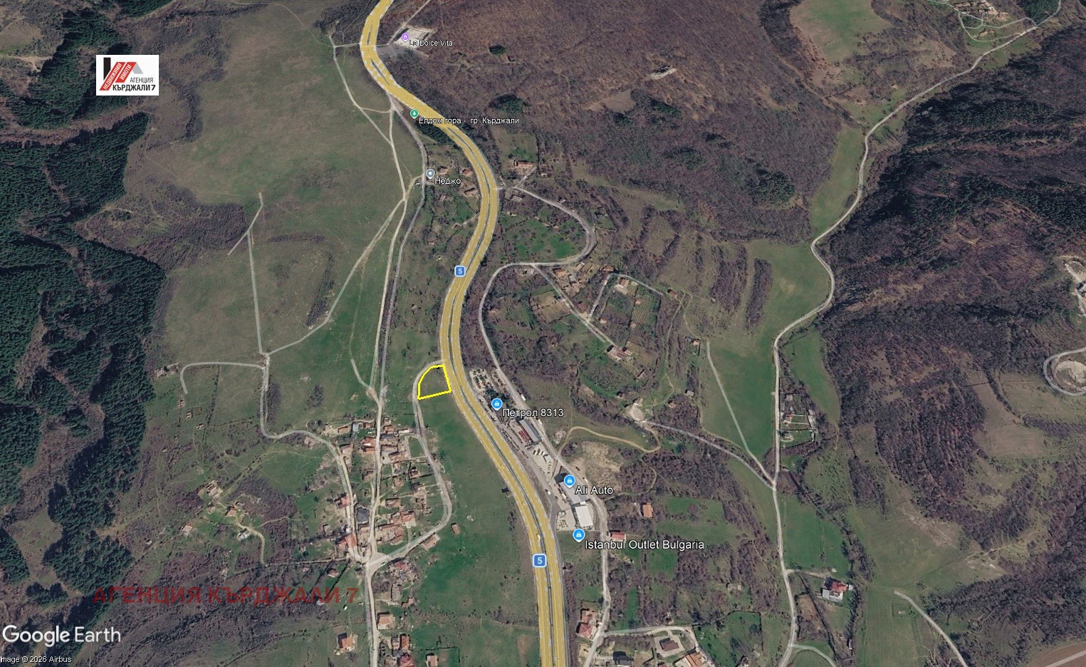 Продава ПАРЦЕЛ, гр. Кърджали, Боровец, снимка 2 - Парцели - 55561541