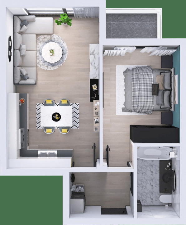 Продава  2-стаен град Пловдив , Остромила , 67 кв.м | 50974349