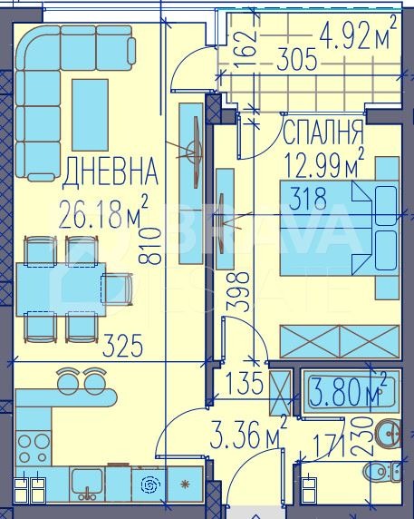 Продава 2-СТАЕН, гр. Пловдив, Каменица 2, снимка 10 - Апартаменти - 52378518