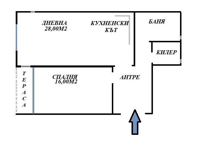 Продава 2-СТАЕН, гр. Варна, Възраждане 4, снимка 2 - Апартаменти - 52650920