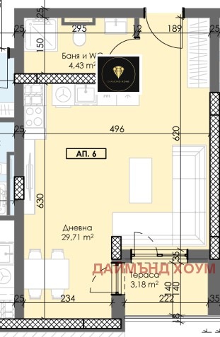 À venda  Estúdio Plovdiv , Trakiia , 55 m² | 13232339 - imagem [2]