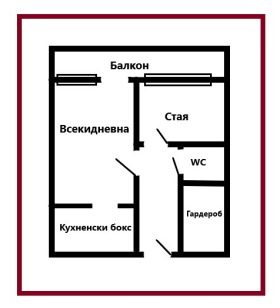 1 bedroom Tolstoy, Sofia 10