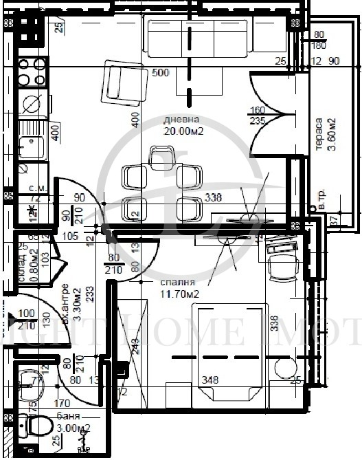Продава 2-СТАЕН, гр. Пловдив, Прослав, снимка 4 - Апартаменти - 53967980