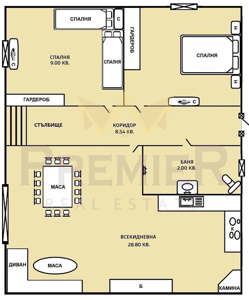 Продава КЪЩА, гр. Бургас, област Бургас, снимка 13 - Къщи - 54076812