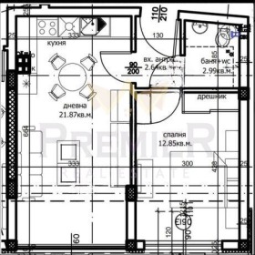 1 bedroom Levski 1, Varna