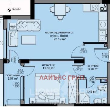 Продава 3-СТАЕН, гр. Варна, Кайсиева градина