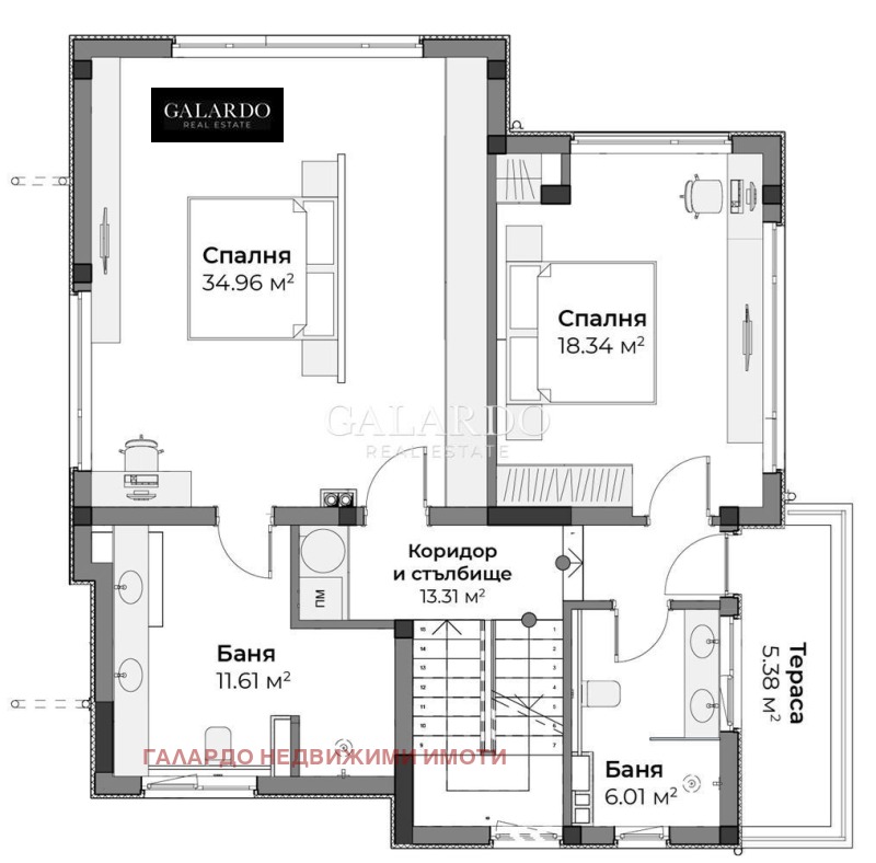 Продава КЪЩА, гр. София, Малинова долина, снимка 16 - Къщи - 53599337