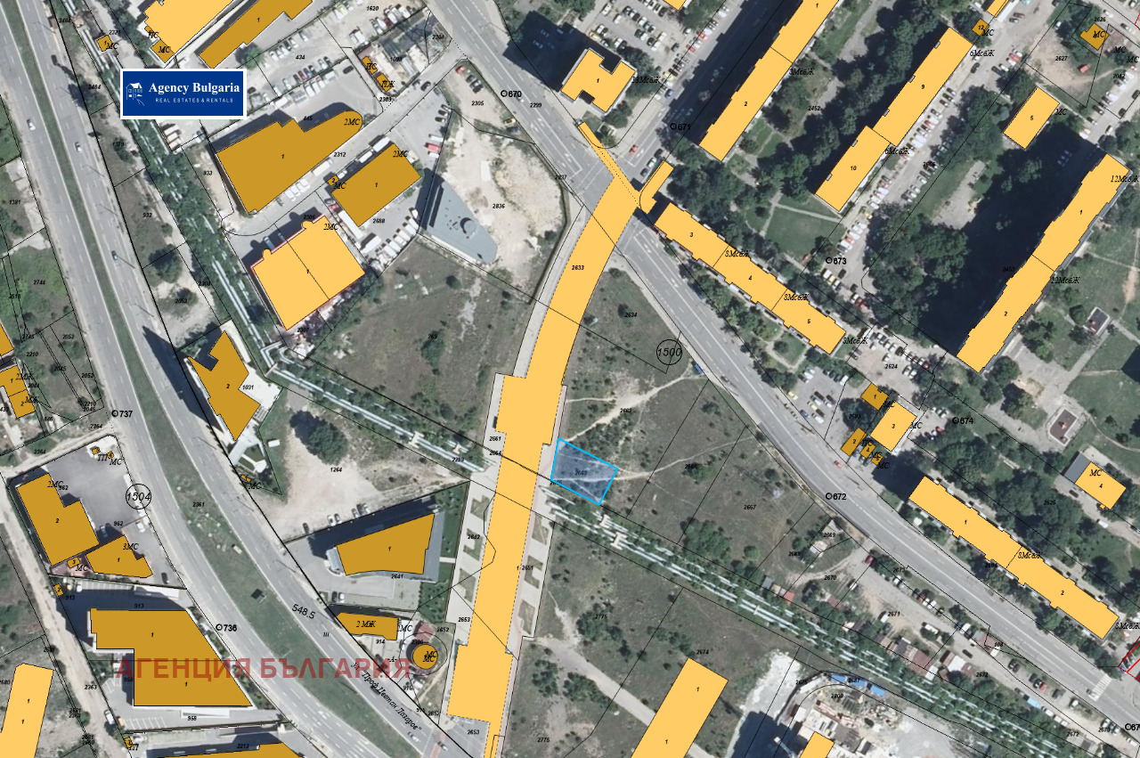 Продава ПАРЦЕЛ, гр. София, Дружба 1, снимка 2 - Парцели - 53494910