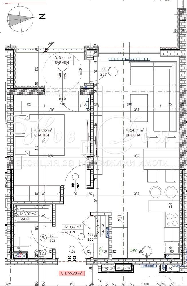 Na prodej  1 ložnice Sofia , Slatina , 64 m2 | 55986654 - obraz [7]