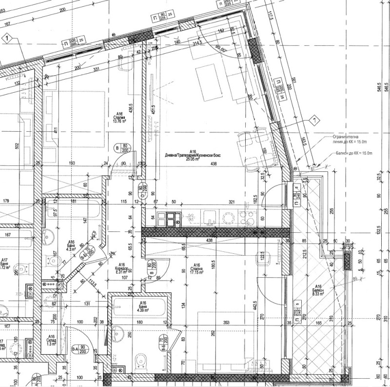 Продаја  2 спаваће собе Софија , Полигона , 115 м2 | 63137107 - слика [5]