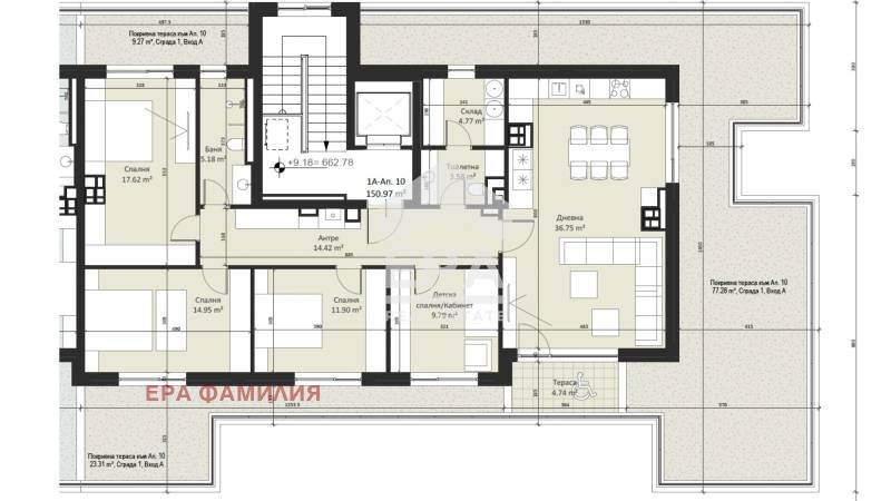 Zu verkaufen  3 Schlafzimmer Sofia , Malinowa dolina , 177 qm | 18001603