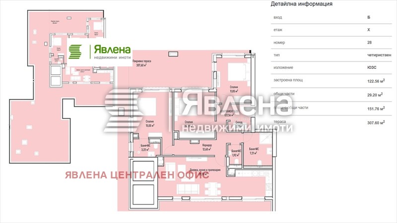 Продава 4-СТАЕН, гр. София, Младост 4, снимка 2 - Апартаменти - 54636909