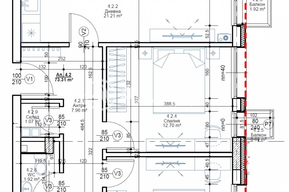 Продава 3-СТАЕН, гр. София, Овча купел, снимка 3 - Апартаменти - 54613665