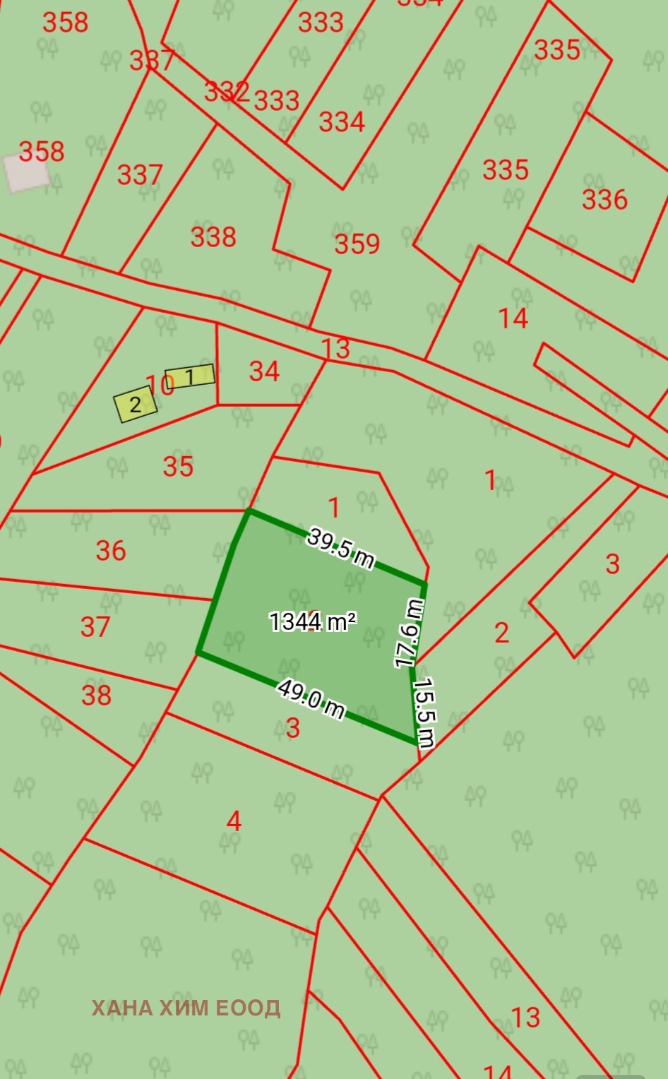 Продава ПАРЦЕЛ, гр. Априлци, област Ловеч, снимка 2 - Парцели - 48681062