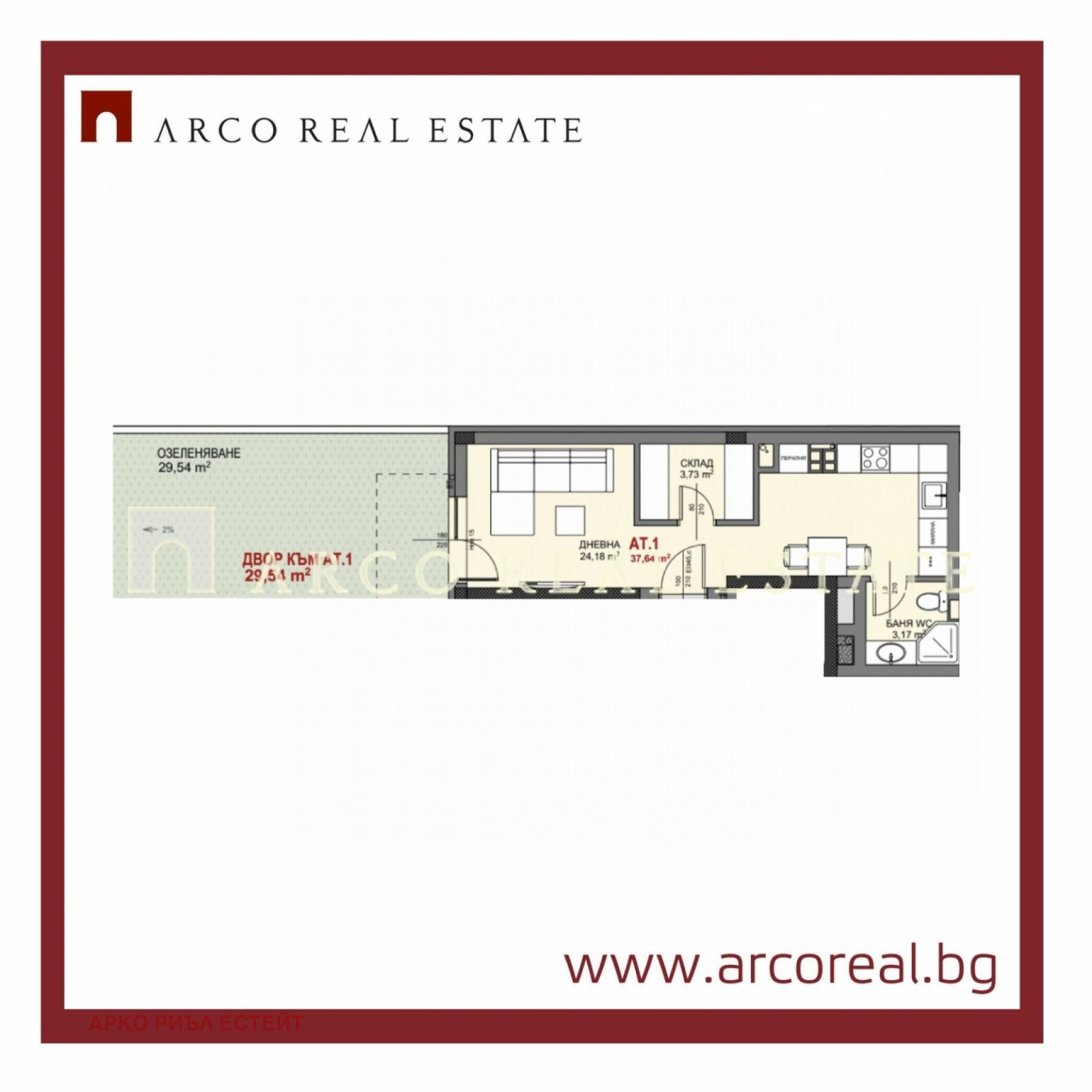Продава 1-СТАЕН, гр. София, Овча купел, снимка 2 - Апартаменти - 56574895