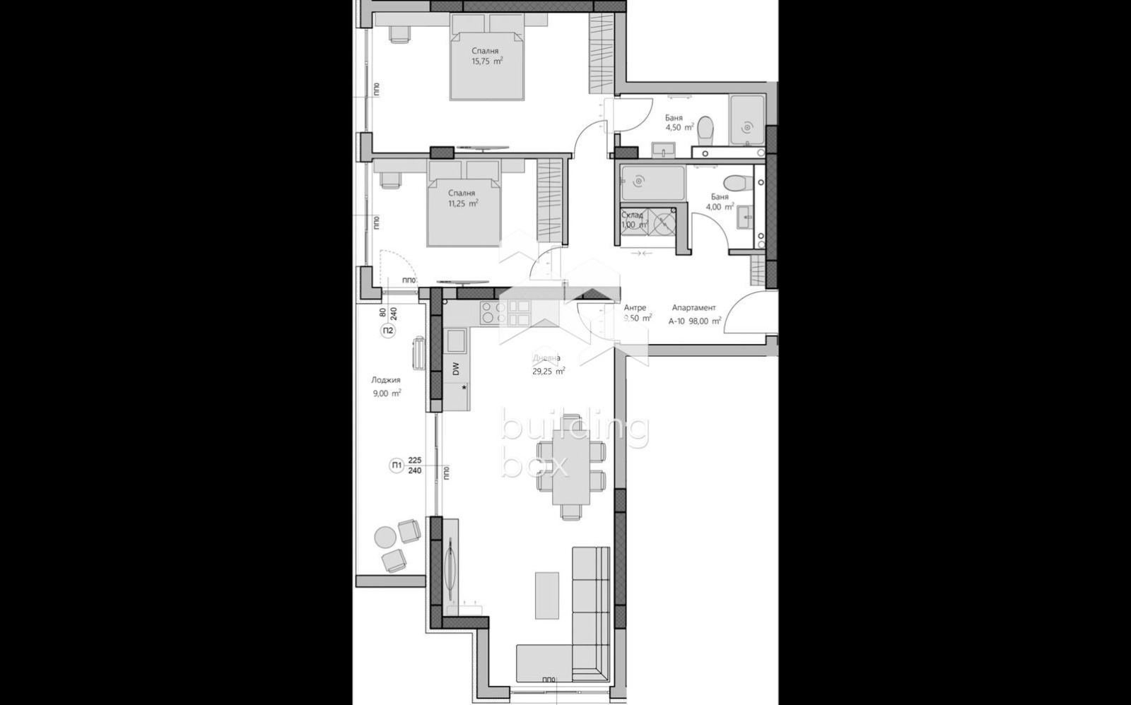 Продава 3-СТАЕН, гр. Пловдив, Христо Смирненски, снимка 2 - Апартаменти - 54381776