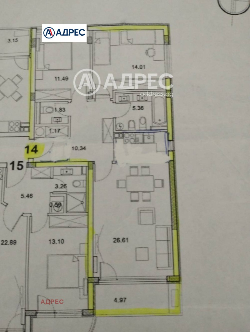 In vendita  2 camere da letto Varna , Briz , 100 mq | 28752966 - Immagine [4]