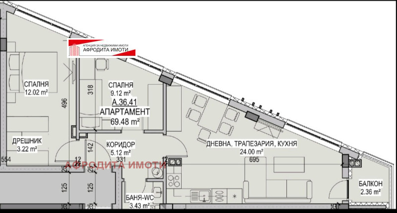 Til salgs  2 soverom Stara Zagora , Kazanski , 80 kvm | 22922602 - bilde [2]