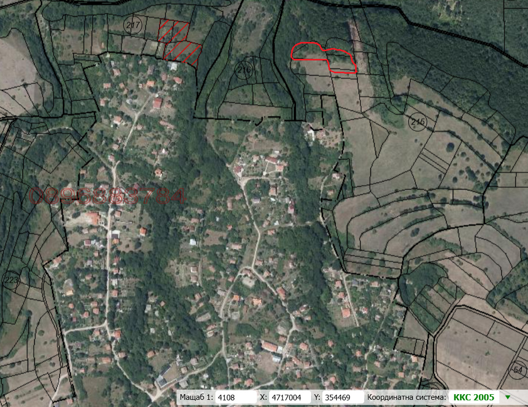 Продава ПАРЦЕЛ, с. Вакарел, област София област