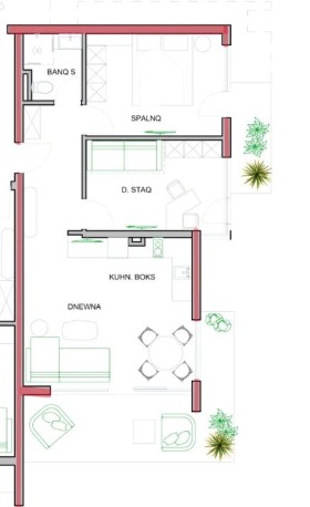 3-стаен град Бургас, Сарафово 4