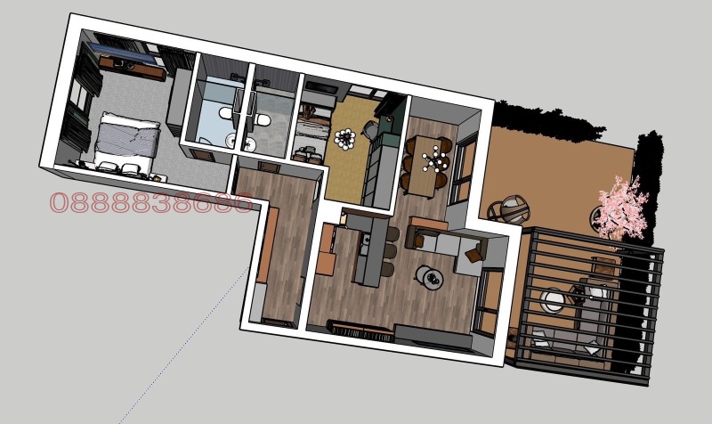 Продава  3-стаен град София , Малинова долина , 144 кв.м | 87756970