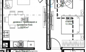 1 υπνοδωμάτιο Λγιουλην - τσενταρ, Σοφηια 8