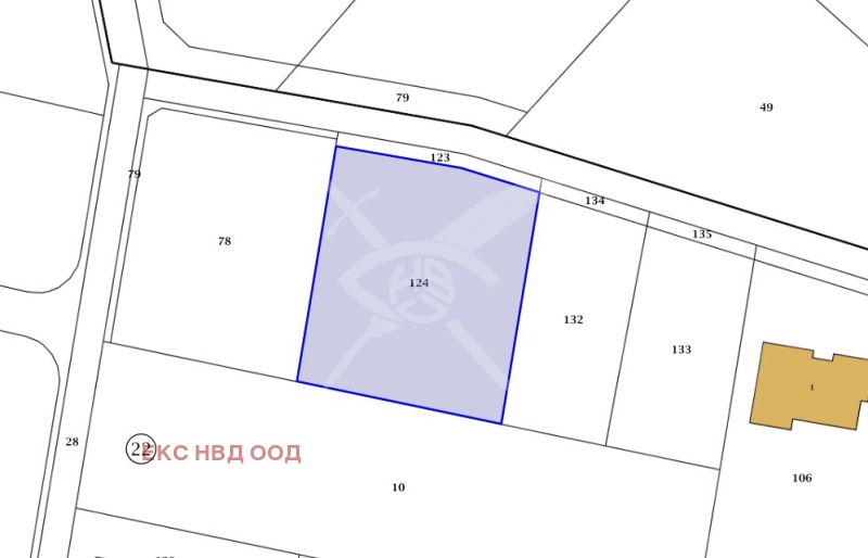 À venda  Trama região Plovdiv , Belachtchica , 1000 m² | 29398144