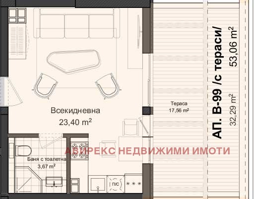Продава 1-СТАЕН | Imot.bg — изображение 2