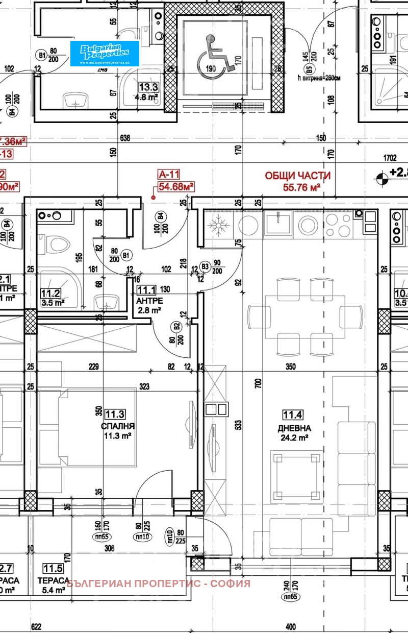 Продава 2-СТАЕН, гр. София, Малинова долина, снимка 14 - Aпартаменти - 46730342