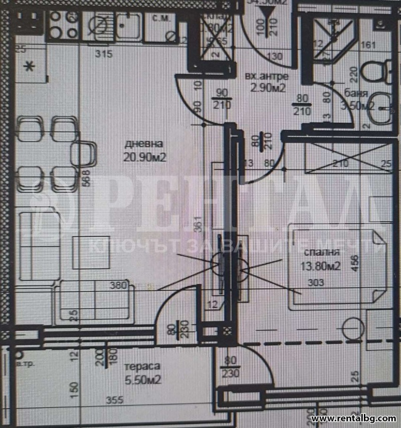 Продава  2-стаен град Пловдив , Беломорски , 62 кв.м | 36069049 - изображение [12]